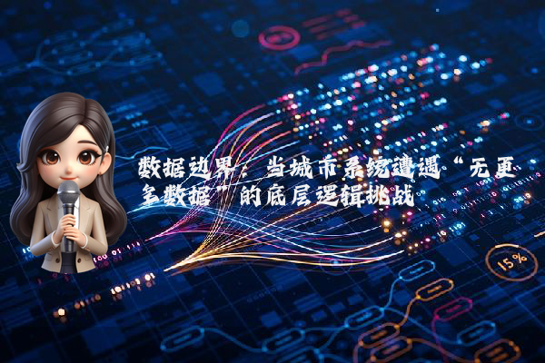 数据边界：当城市系统遭遇“无更多数据”的底层逻辑挑战